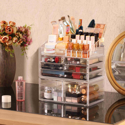 Parvati Acrylic Makeup Organizer