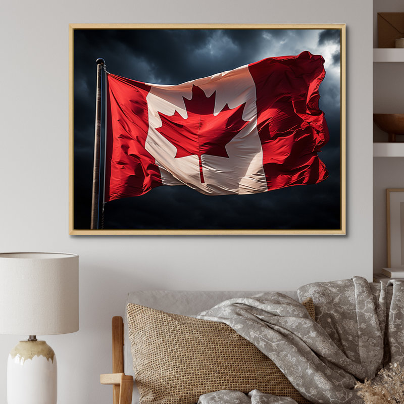 Canada Canadian Pride I - Canada Wall Décor, H 24 po x l 32 po x P 1 po, Naturel