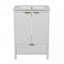 Meuble-lavabo de salle de bain avec lavabo-1233873241