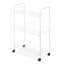 Rayonnage 17,5 po avec roulettes