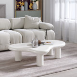 Keyiana Cloud Shape Modern 4 Legged Coffee Table