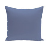 Solid Colour Reversible Throw Pillow