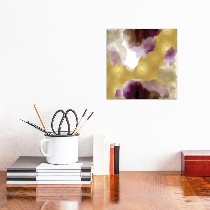 Whisper In Plum by Lauren Mitchell - Wrapped Canvas Print, 30.48 cm H x 30.48 cm W