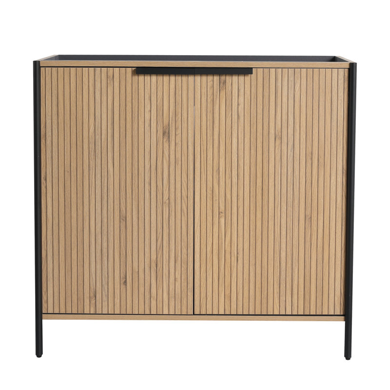 Armoire de salle de bain 36 po - Contreplaqué de meuble-lavabo moderne contemporain, 36"
