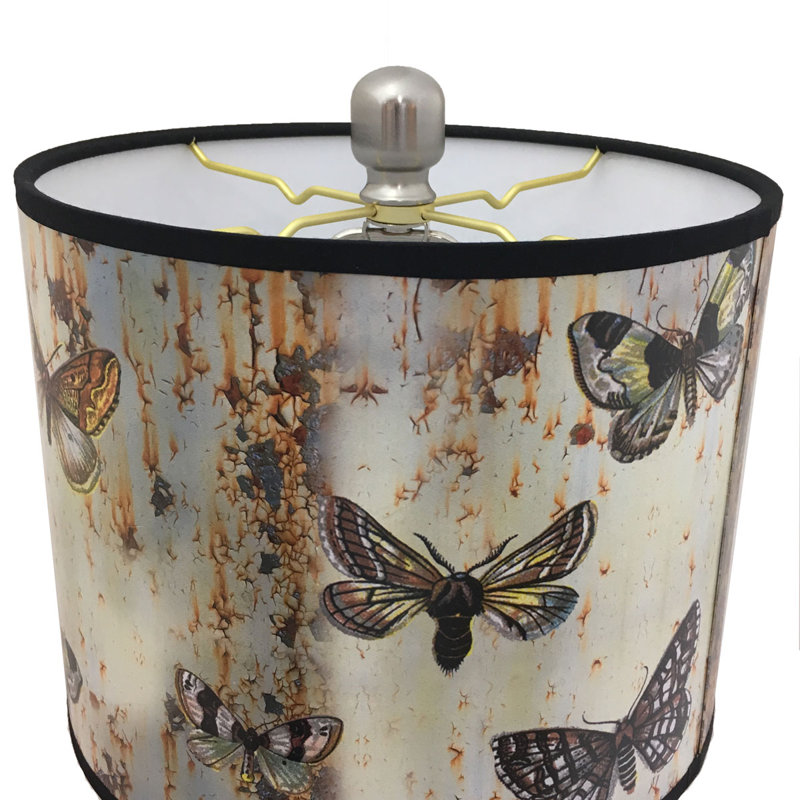 Balliro Crystal Buffet Lamp, Nickle