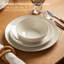  Service de table en grès 12 pièces Poise, service pour 4