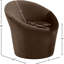 Fauteuil d'appoint en velours Tristan-888359877