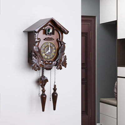 Cuckoo Clock, Large Retro Wall Clock