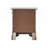 Sleek Silver Champagne Nightstand-1339978536