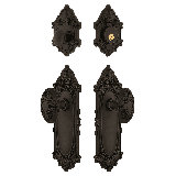 Nostalgic Warehouse Victorian Entry Set with Victorian Knob