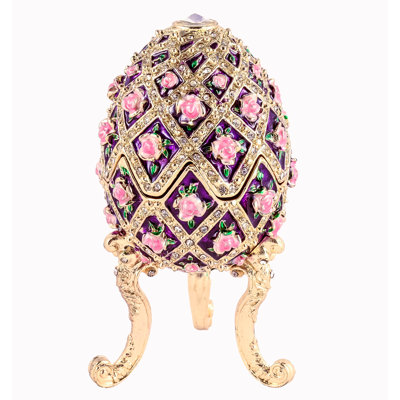 Faberge Metal Decorative Box