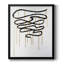 «Weeping Ribbon I», toile encadrée de qualité supérieure - prête à être accrochée-983462017-983462018
