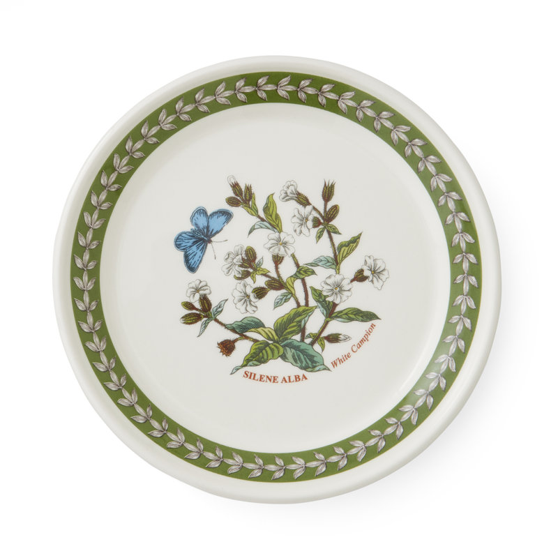 Botanic Garden Etchings Set Of 6 Bread Plates
