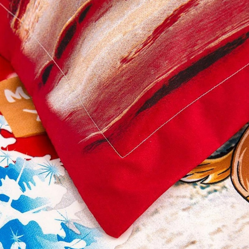 Polyester No Pattern Duvet Cover Set with Pillowcases
