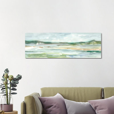 Panoramic Seascape II by Ethan Harper - Wrapped Canvas Panoramic Painting