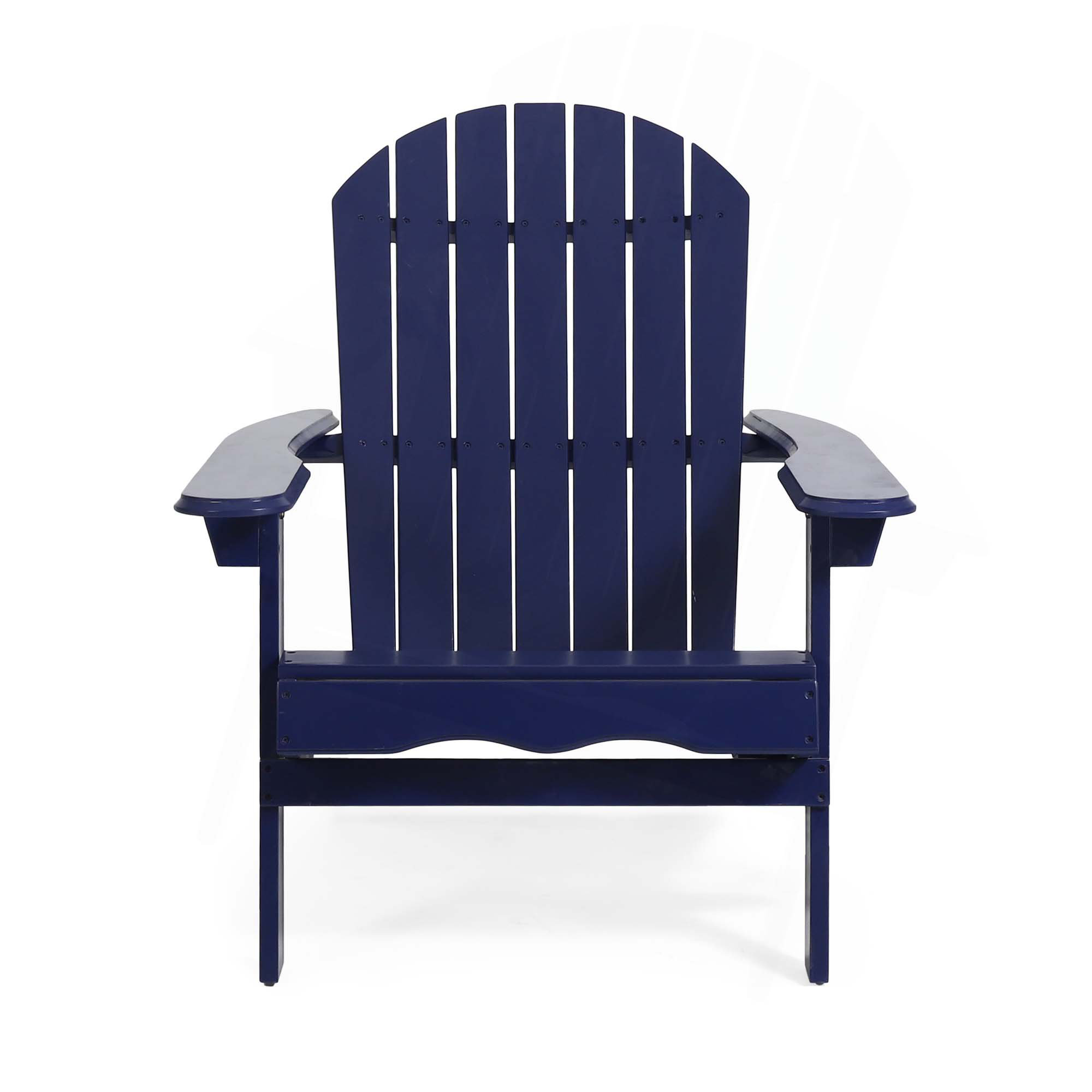 Kalicki Outdoor Adirondack Chair, Dark Blue