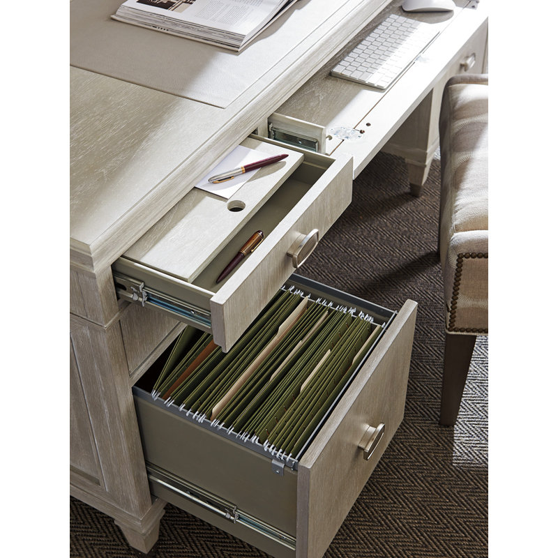 Greystone Solid Wood Executive Desk