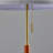 Adaire 58'' Brass an Walnut Traditional Floor Lamp