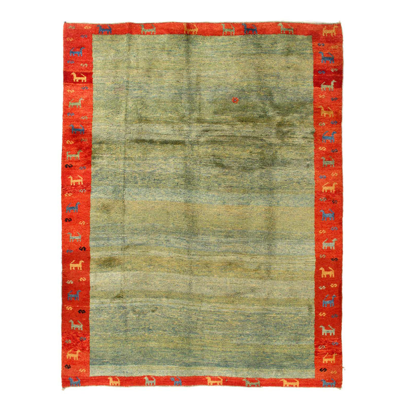 Fine Hand Knotted Persian gabbeh 8'X 10'7"