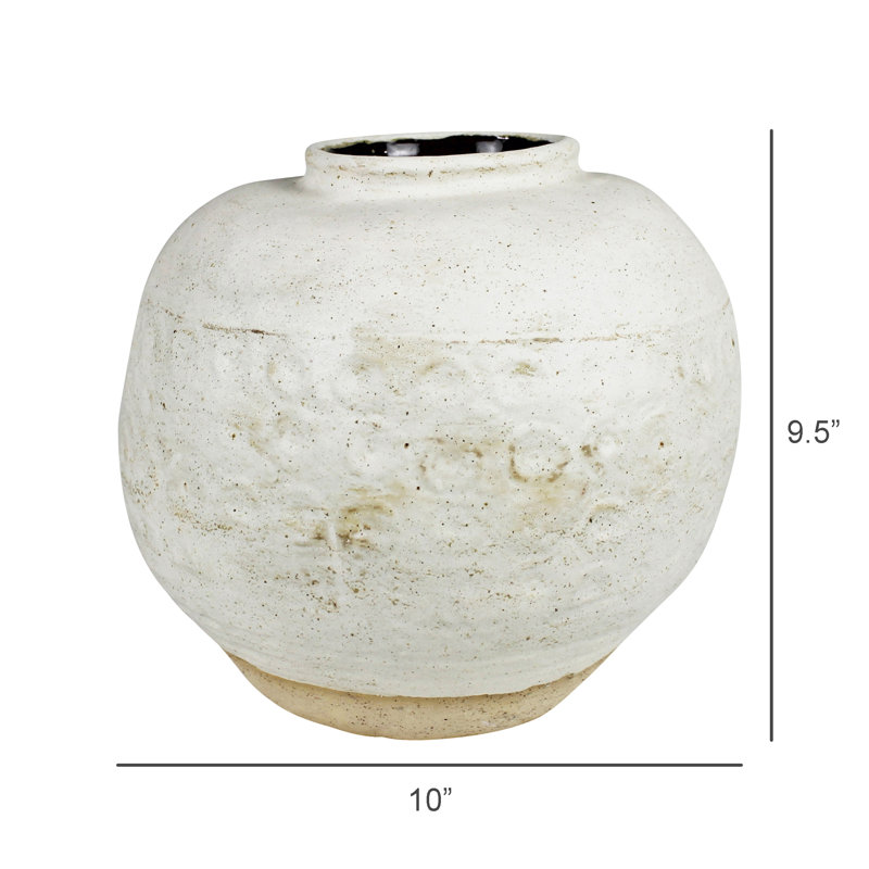 Pot avec texture, céramique