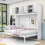 Lit escamotable multifonctionnel avec lattes et tablettes Arrabella-597979782-597979781