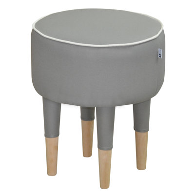 Solid + Manufactured Wood Accent Stool