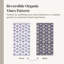 Ensemble de serviettes en jacquard teint en fil et en coton 6 pièces Modern fils modernes - 100% coton, à séchage rapide et bain absorbant-139768955