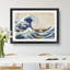 A Great Wave of Kanagawa by Katsushika Hokusai - Framed Print-55629730-55629733