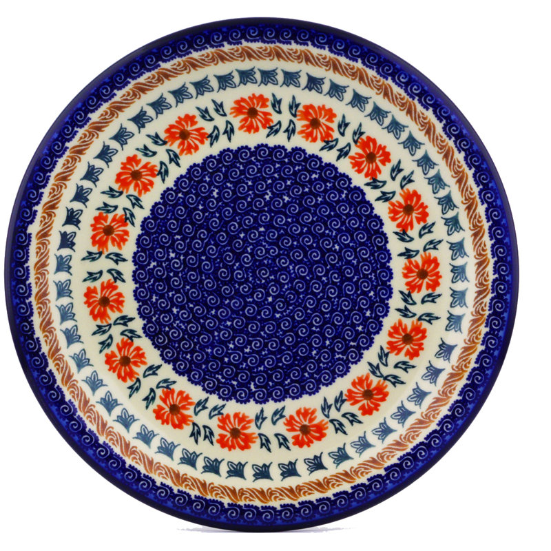 Assiette plate 10 po