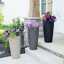 Grand pot à fleurs rond en plastique Step2 Tremont-83462872-96916995