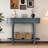 Elegant Retro Console Table With Curved Design And Smooth Glaze-123005111