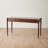 Triple Curve Desk-Walnut
