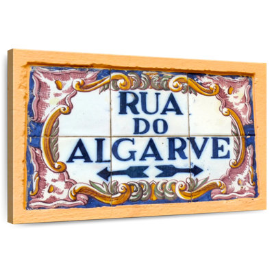 Kavia Rua Do Algarve Sign