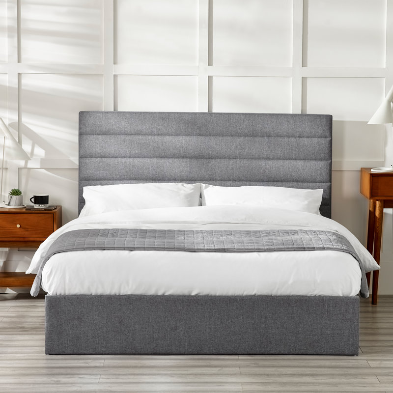 Maddoux Upholstered Ottoman Storage Bed, Double (4'6)