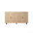 62" 20" Rattan Storage Cabinet - Elegant Functional 4 Door Decorative Cabinet