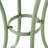 3 Pc Kd Metal Outdoor , Iron, Water-, 24.19"X24.19" Table & Chairs, 29.5" High, 33.61Lb Piece Iron Bistro For Use, 29.5"X24.19"X24.19", 33.61Lb,-393184222