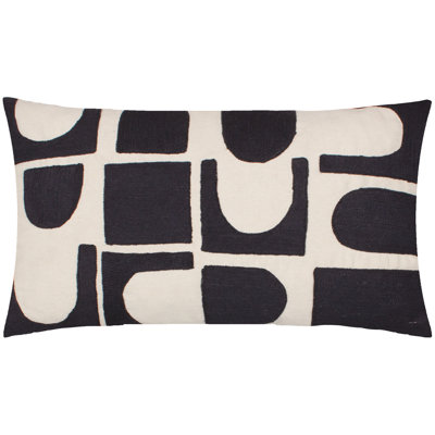 Hallam Geometric Rectangular Cushion