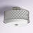 Mance Fabric Semi Flush Mount-552080578-552080581