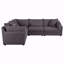 Canapé modulaire 5 pièces Tomasina