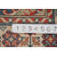 Tapis géométrique bleu Kazak