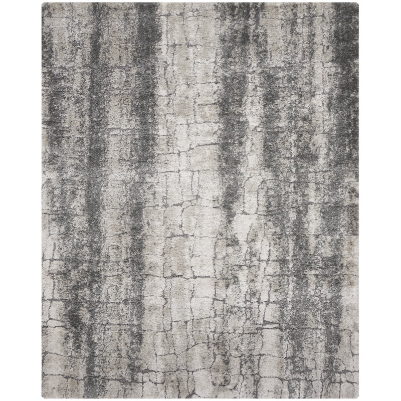 Performance Abstract Indoor Rug, Rectangle 7'10" x 9'10"