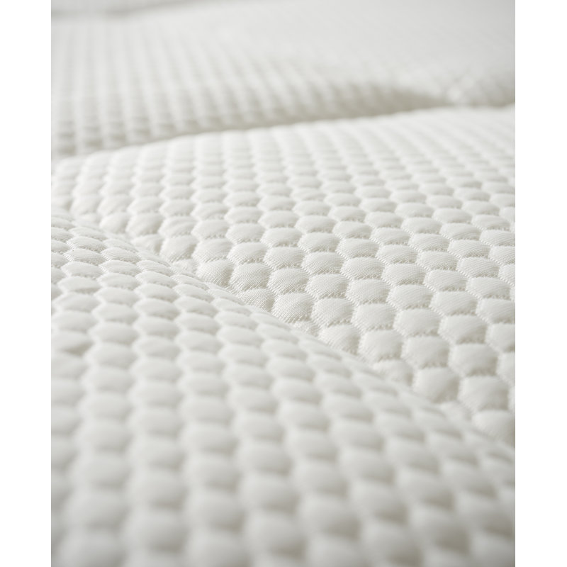Queen White Gel Down Alternative Mattress Topper