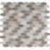 Bellagio Blend Elongated Marble Mosaic Tile