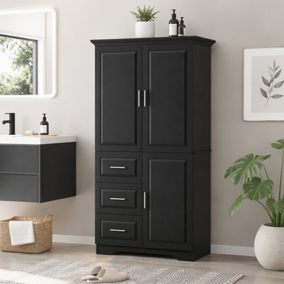 Armoire de rangement multifonctionnelle robuste avec amplement d'espace de rangement réglable