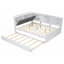 Lit plateforme avec lit gigogne-382343307