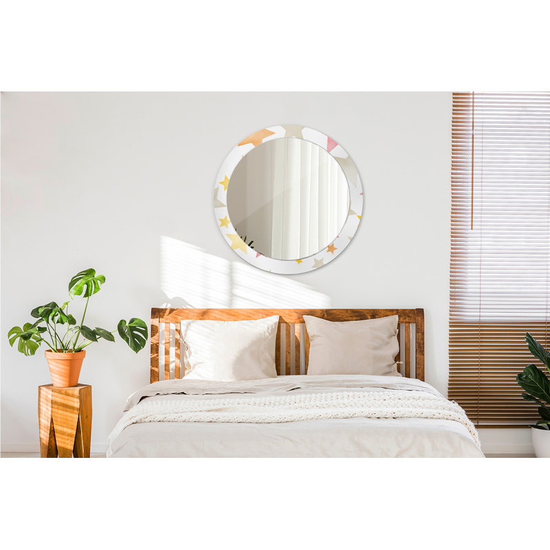Huldar Glass Flat Wall Mirror