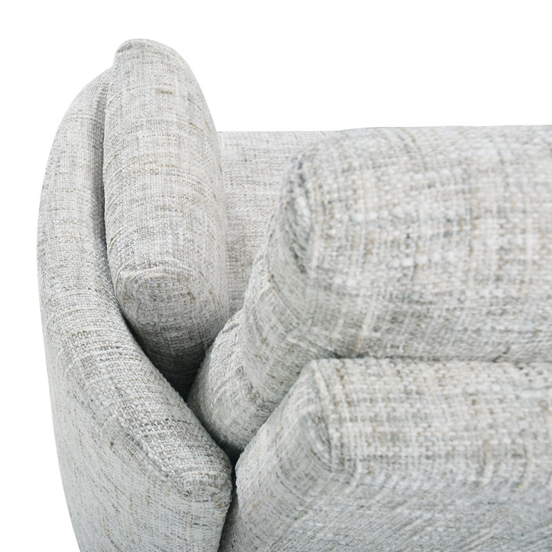 Ensemble de 2 fauteuils inclinables rotatifs inclinables Rock, Blanc