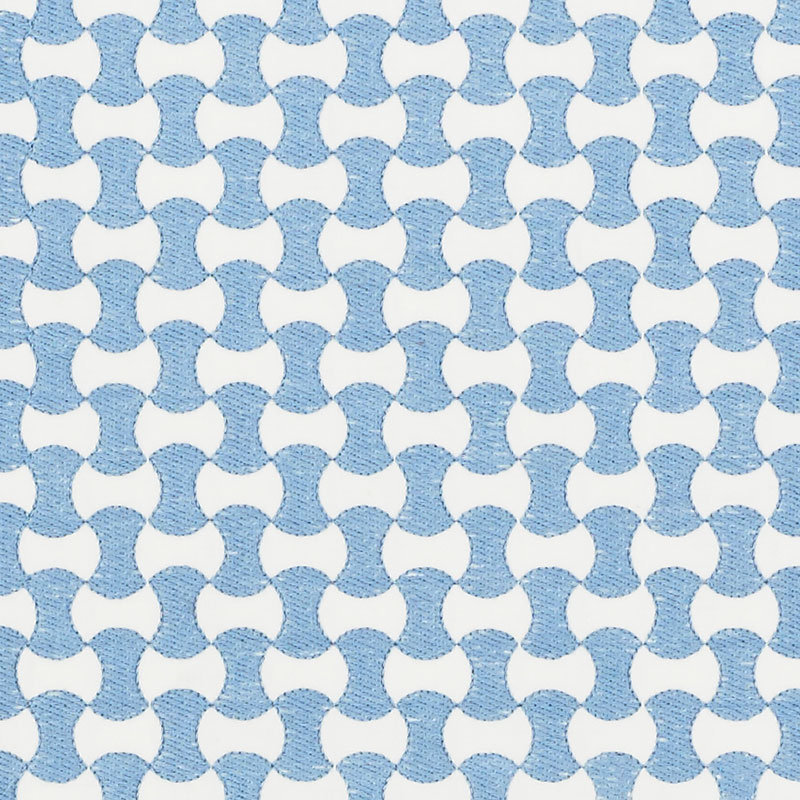 Nolita Embroidery Fabric, Chambray