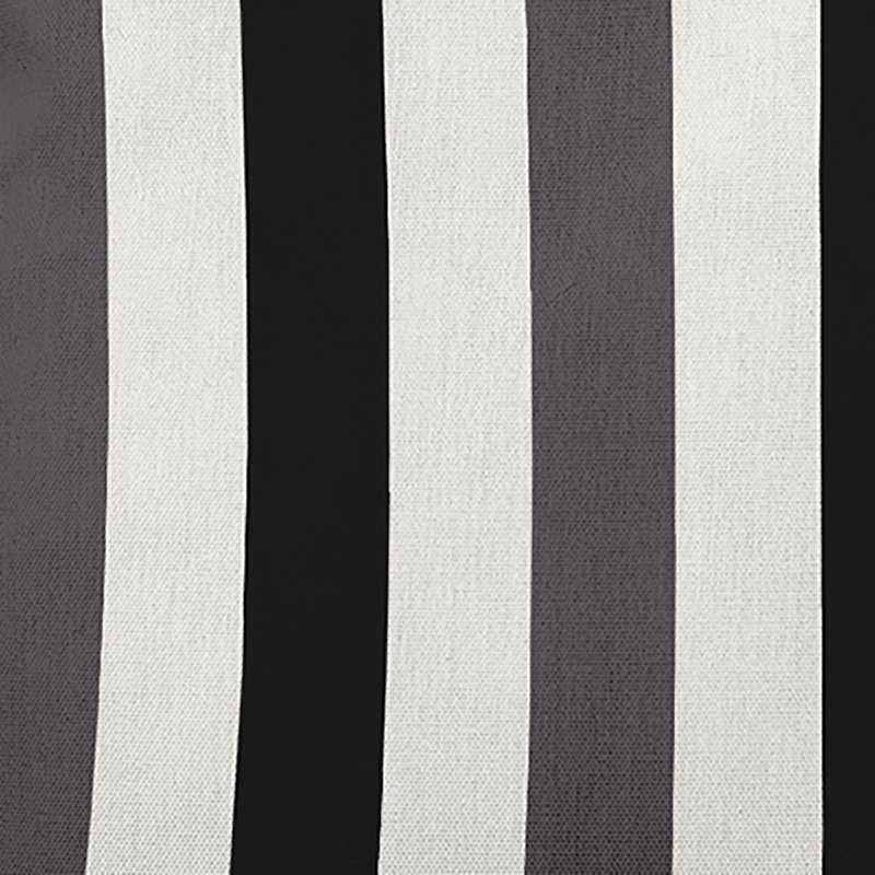 Stripes Decorative Throw Pillow O5PSN1596GY12BK1, 20" H x 20" W, Square