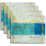 Polyester Abstract Rectangle Placemat